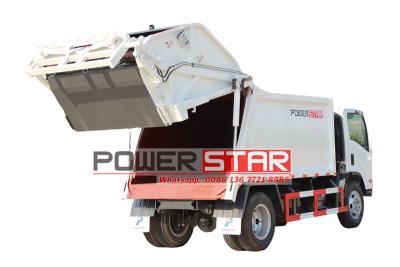 Isuzu 10 cbm garbage compactor truck