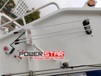 Isuzu NPR republic service rear loader