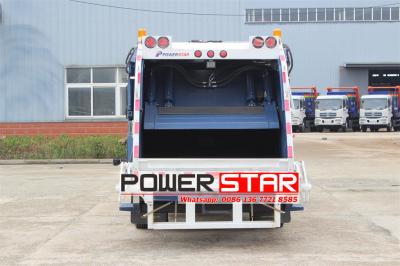 ISUZU 6CBM rear loader compactor truck