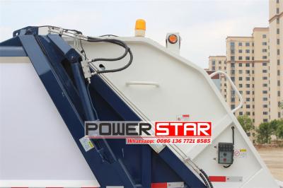 ISUZU 6CBM rear loader compactor truck
