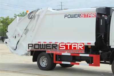 Isuzu NKR 5cbm solid waste garbage compactor truck