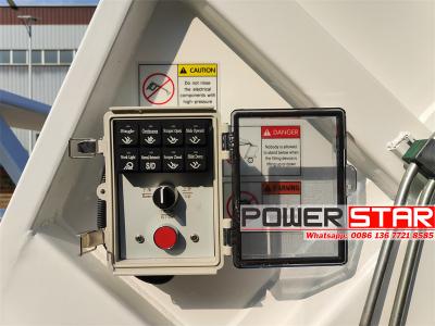 Isuzu 7 cbm hook lift with garbage compactor