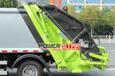 6cbm trash compactor truck by Isuzu KV100 chassis