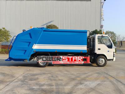 ISUZU NKR chassis trash compactor truck for sale