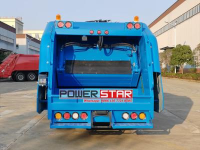 ISUZU NKR chassis trash compactor truck for sale