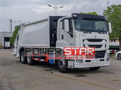 Isuzu 20 cbm rear lift compactor truck