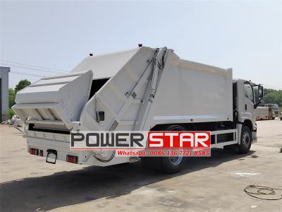 Isuzu GIGA 4X FTR 10cbm back loader garbage compactor truck