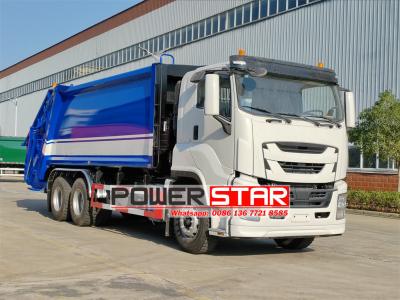 ISUZU GIGA 20CBM rear load refuse truck