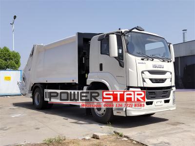Isuzu GIGA 4X FTR 10cbm back loader garbage compactor truck
