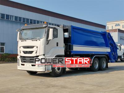 ISUZU GIGA 20CBM rear load refuse truck