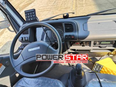 ISUZU NKR hook loader with garbage compactor