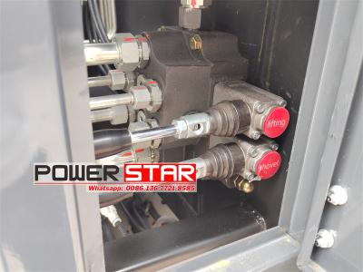 Isuzu 700P dumpster compactor truck