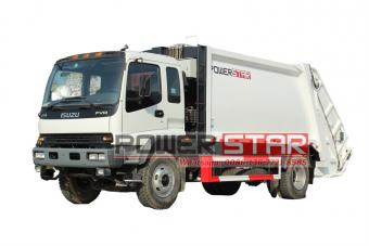 Isuzu FVR 14 cbm garbage collection vehicle