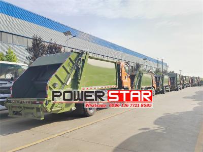 Isuzu GIGA 5X high compaction rear loader compactor truck