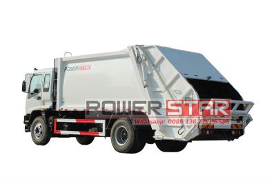 Isuzu FVR 14 cbm garbage collection vehicle