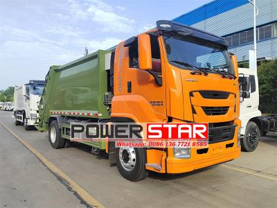 Isuzu GIGA 5X high compaction rear loader compactor truck