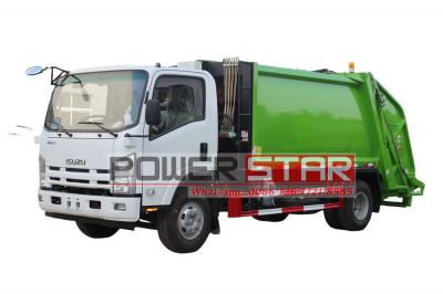 Isuzu 13 yard rear loader