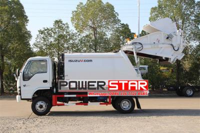 ISUZU 4×4 waste compactor truck for Philippines