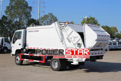 ISUZU 4×4 waste compactor truck for Philippines