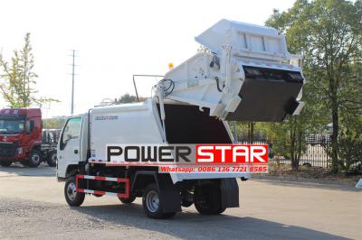 ISUZU 4×4 waste compactor truck for Philippines