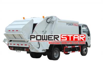 ISUZU 4×4 waste compactor truck for Philippines