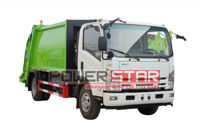 Isuzu 13 yard rear loader