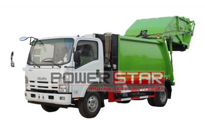Isuzu 13 yard rear loader