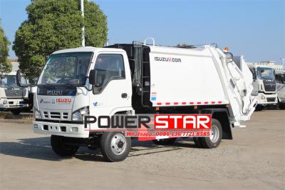 ISUZU 4×4 waste compactor truck for Philippines