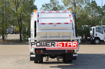 ISUZU 4×4 waste compactor truck for Philippines