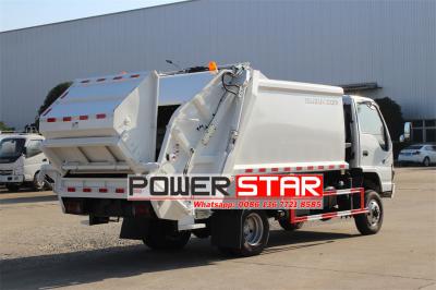 ISUZU 4×4 waste compactor truck for Philippines