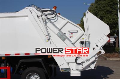 ISUZU 4×4 waste compactor truck for Philippines