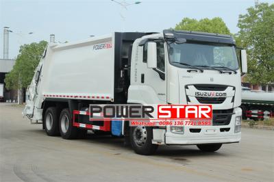 ISUZU GIGA 20CBM compactor garbage truck