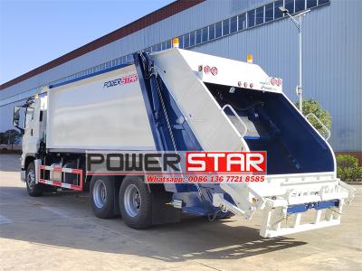 Isuzu GIGA 22cbm rear loader trash compactor truck