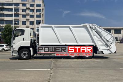 ISUZU GIGA 20CBM rear loader trash truck