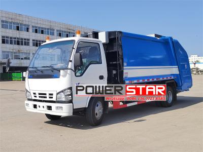 Philippine Isuzu 8 cbm super garbage compactor truck
