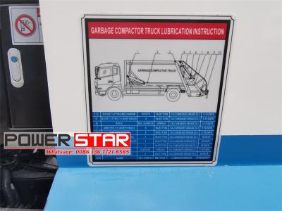 Philippine Isuzu 8 cbm super garbage compactor truck