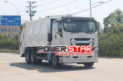ISUZU GIGA 20CBM rear loader trash truck