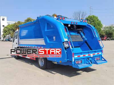 Philippine Isuzu 8 cbm super garbage compactor truck