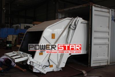 Rear loader Garbage truck body factory exporter