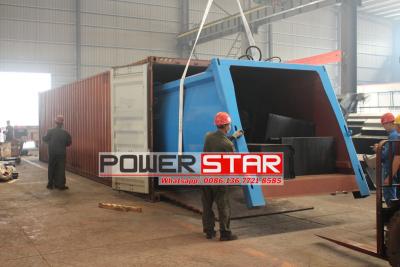 Rear loader Garbage truck body factory exporter