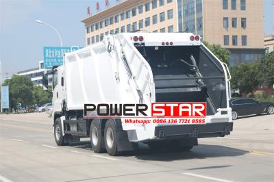 ISUZU GIGA 20CBM rear loader trash truck