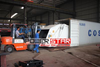 Rear loader Garbage truck body factory exporter