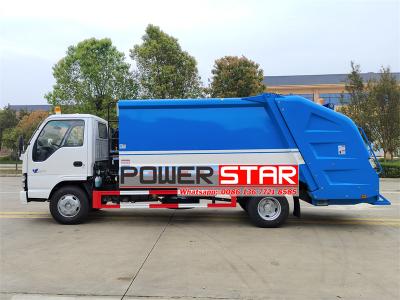 Philippine Isuzu 8 cbm super garbage compactor truck