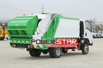 ISUZU 4WD 7CBM garbage compactor for sale