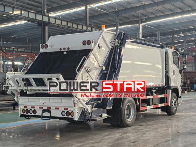 Isuzu GIGA 5X truck mounted 16cbm rear loader