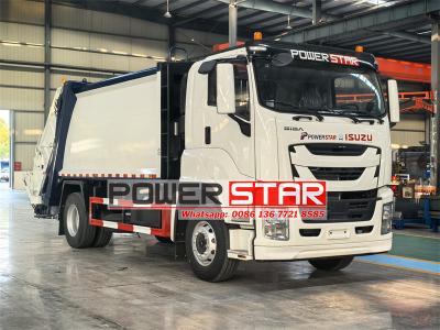 Isuzu GIGA 5X truck mounted 16cbm rear loader