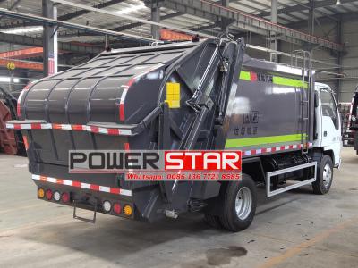 Japan Isuzu Standard Garbage Refuse Compactor Truck