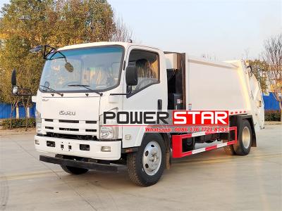 Isuzu ELF cabin single axle rear loader