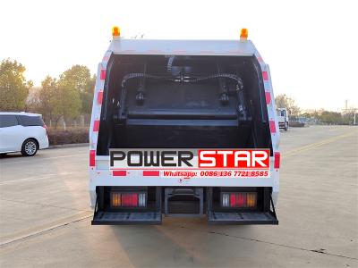 Isuzu ELF cabin single axle rear loader