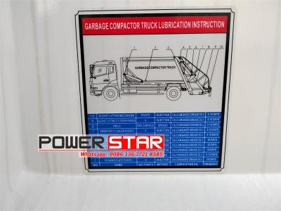 Isuzu ELF cabin single axle rear loader